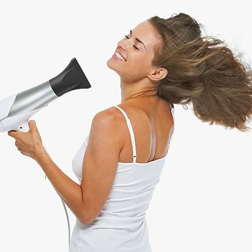 2PCS Black Nylon Hair Dryer Diffuser Nozzle,Replacement Narrow Concentrator,Replacement Blow Flat Drying Nozzle,Blow Attachment Suitable For Salon and Home Use,Not Universal Special for Diameter 4.5cm - Image 7