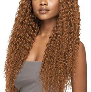 Outre PURPLE PACK Brazilian Bundle Luxurious Look & Feel Weave Bundle-Inspired Textures 100% Human Hair Premium Blend - PP WET&WAVY SUPER CURL 36 Inch (DRPLTSL)