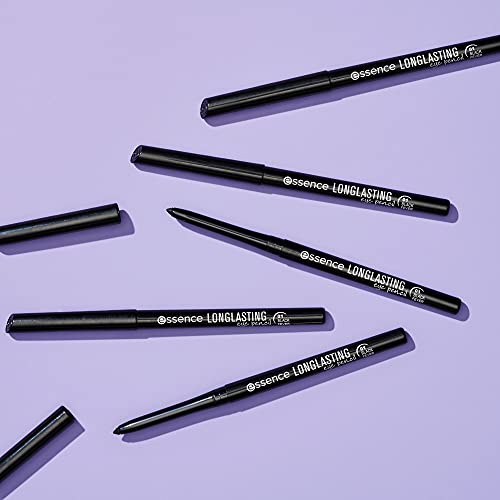Essence 5-Pack Black Vegan Cruelty-Free Eyeliner Pencils for Daily Wear - Image 6