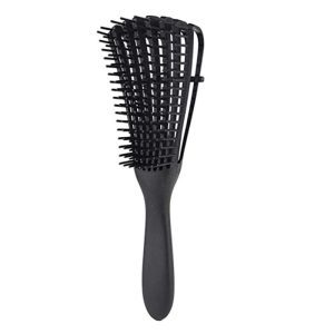 Effortless Detangling Black Hair Brush for Smooth, Tangle-Free Styling