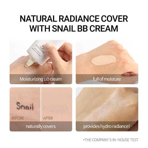 SCINIC Snail Matrix BB Cream 1.35 fl oz(40ml) | Fill with moisture and nourishment, natural cover for skin texture | Korean Skincare - Image 5