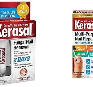 Kerasal Nail Renewal Treatment Multi-Purpose Repair Cream 0.5 oz Pack
