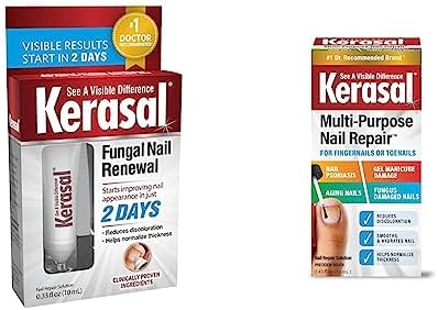 Kerasal Nail Renewal Treatment Multi-Purpose Repair Cream 0.5 oz Pack