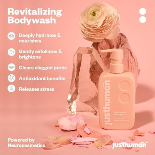 Justhuman Morning Bliss Probiotic Shampoo, Conditioner & Bodywash Combo - 3 Pack, 8oz - Image 4