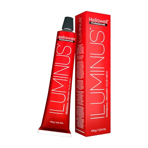 ILUMINUS 8.45 Light Red Repair Color Cream 200ml for Healthy Hair Color and Shine