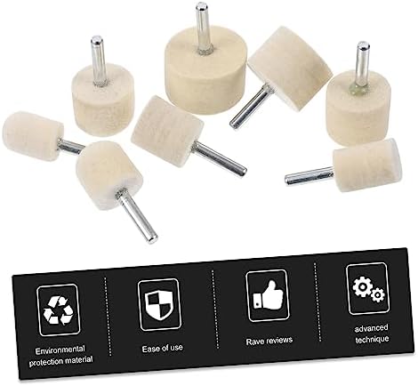 24 Pcs Nail Polish Grinding Head Nails Drill Bits Nails Gel Drill Bits for Nails Cleaning Kit Nail File Drill Bit Cuticle Clean Nail Drill Bit Wool Acrylic Tool to Rotate Metal - Image 8
