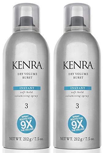Kenra Dry Volume Burst 3 Hairspray 10 oz Instant Volume Soft Hold for All Hair Types