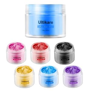 Ultikare Washable Red Hair Dye Wax for Kids, 3.4 Fl Oz, Available in 6 Vibrant Colors