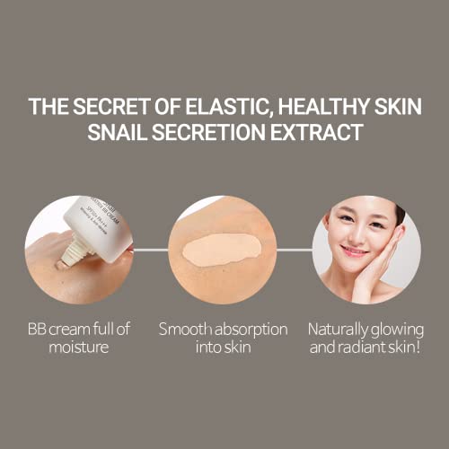 SCINIC Snail Matrix BB Cream 1.35 fl oz(40ml) | Fill with moisture and nourishment, natural cover for skin texture | Korean Skincare - Image 4