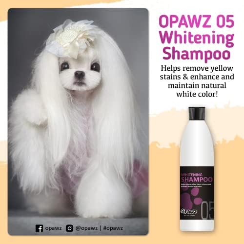 OPAWZ Whitening Purple Shampoo for Dog and Cat, 16.9 oz - Safely Remove Yellow Stains, with No Bleach, Peroxide and Sulfate, Professional Groomers Recommended Product - Image 2