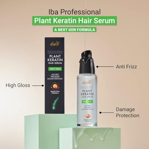 Nourishing Plant Keratin Hair Serum with Argan Oil and UV Protection, 45ml - Image 3