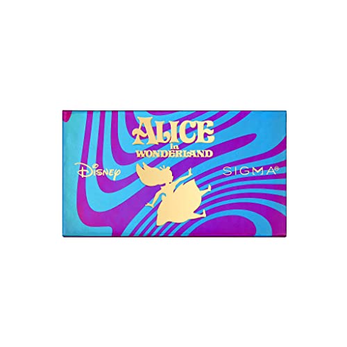 Sigma Beauty and Disney Makeup Palette- Alice in Wonderland Highlighter and Blush Palette - Long lasting blush and Highlighter Pressed Powder - Gluten Free, Cruelty Free, Vegan Makeup Palette - Image 2