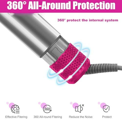 Dustproof Outer Filter Cover Replacement for Dyson Supersonic HD15 HD01 HD03 HD08 Hair Dryer Attachment - Image 3