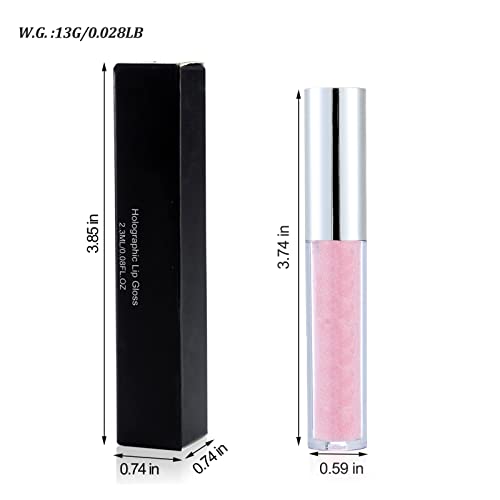 Shimmering 24 Hour Waterproof Metallic Liquid Lipstick for Women, Diamond Glossy Finish - Image 7