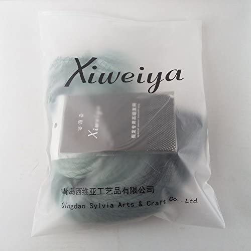 xiweiya Silver Gray Wigs Long Natural Straight Hair 13 * 3 Lace Ash Platinum Blonde Wigs For Women Grey Wig Heat Resistant Fiber Hair Middle Parting Wigs for Women 24inch - Image 9