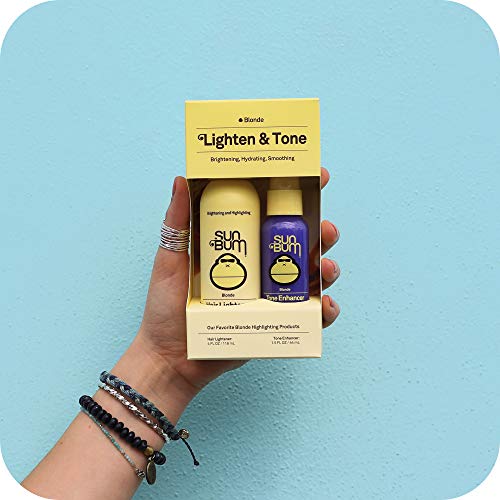 Sun Bum Blonde Hair Lighten and Tone Travel Kit Vegan Cruelty Free - Image 5