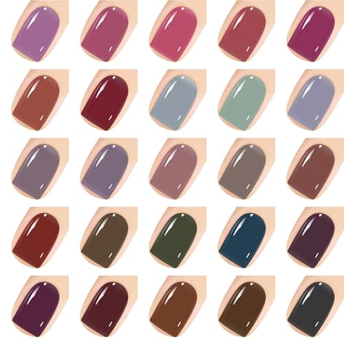 Vishine 45-Color Gel Nail Kit with UV LED Lamp - Image 3