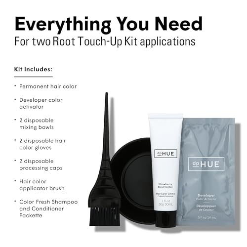 DpHUE Dark Brown Color Touch-Up Spray 2.5 oz and Vegan Root Touch-Up Kit - Image 6