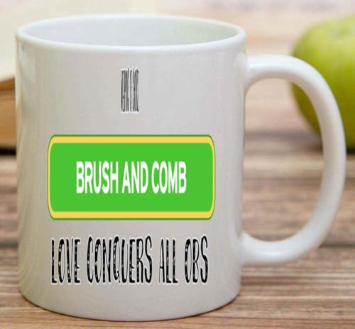 Funny Hairdresser Gift My Weapons of Choice 11 Oz White Ceramic Coffee Mug - Image 4