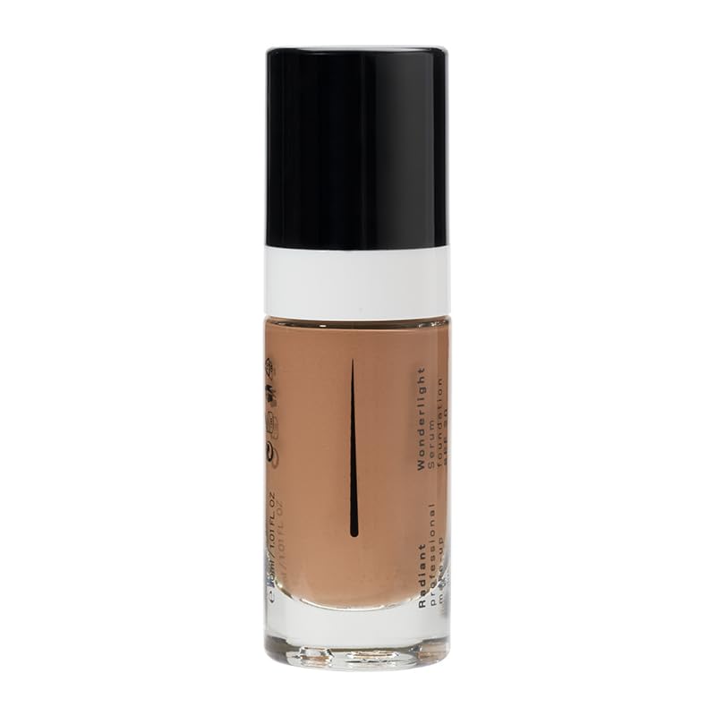 Radiant Professional Wonderlight Serum Liquid Foundation 1.01 oz Dark Beige for Makeup Kit