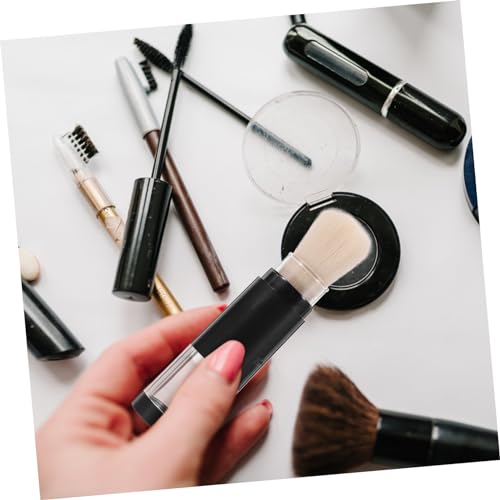 Mipcase Makeup Brush Bottle Brush Foundation Brush Make up Brush Small Powder Brush Blush for Makeup Refillable Powder Brush Makeup Powder Brush Nylon Travel Loose Powder Portable - Image 7