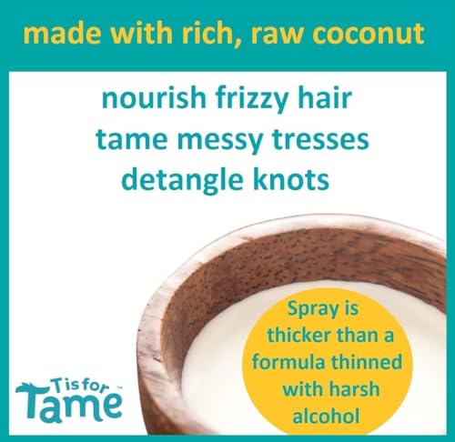 T is for Tame – Hair Taming Mist - 2024 Improved Bottle & Spray Mechanism – For Bed Head, Frizz, Flyaways, Curls & More, All-Natural Ingredients - Image 3