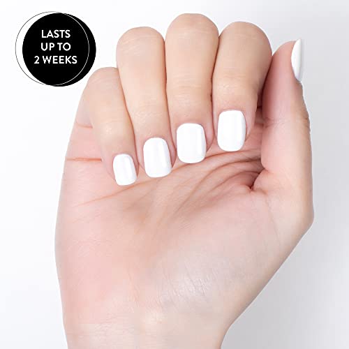 Sensationail White Gel Nail Polish 0.25 Fl Oz, Long-Lasting Color Up to 2 Weeks, LED Lamp Required - Image 3
