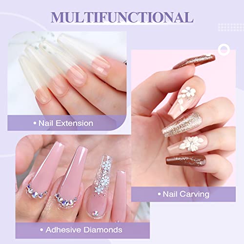 Saviland Acrylic Nail Kit & Saviland Nail Dehydrator and Non-acid PH Bond Set - Image 5