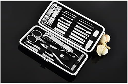 Manicure Kit Stainless Steel 18-Piece Nail Clippers Set Manicure Nail Tool Set Nail Clippers Set Manicure Clippers Suitable for Outdoor Travel Nail Clippers Kit - Image 4