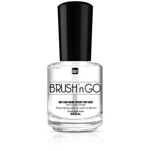Duri Brush'n Go 0.45 fl. oz Dry and Shine Fast Dry Top Coat Nail Polish