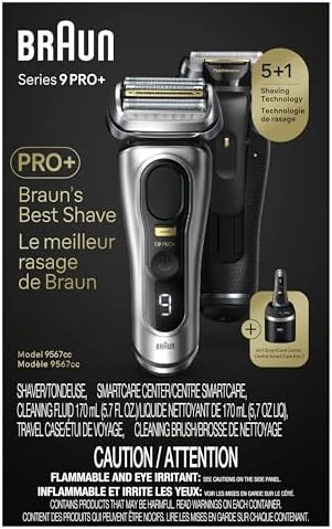 Braun Series 9 PRO+ Electric Shaver for Men 5 Shave Elements 60 Min Runtime New - Image 8