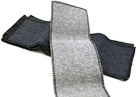 Denim Strips – 6 Waxing Strips for Hair Removal – Reusable Wax Strips for Body and Bikini Hair – Cloth Strips for Sugar Waxing and Traditional Waxing - Image 5