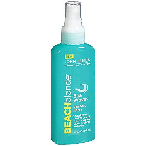 John Frieda Beach Blonde Sea Salt Spray 5 Ounce (Sea Waves) (145ml) (3 Pack)