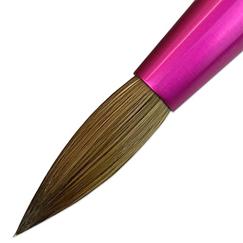 PANA USA Size 6 Kolinsky Hair Professional Acrylic Nail Art Brush - Image 4