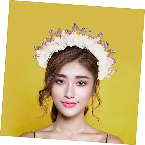flash clothing accessories continuous spray bottle headband European and American Accessories headbands for women head band Princess glitter crowns wedding - Image 9