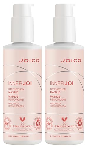 Joico InnerJoi Strengthen Oil Cream Masque | For Damaged, Color-Treated Hair | Sulfate & Paraben Free | Naturally-Derived Vegan Formula