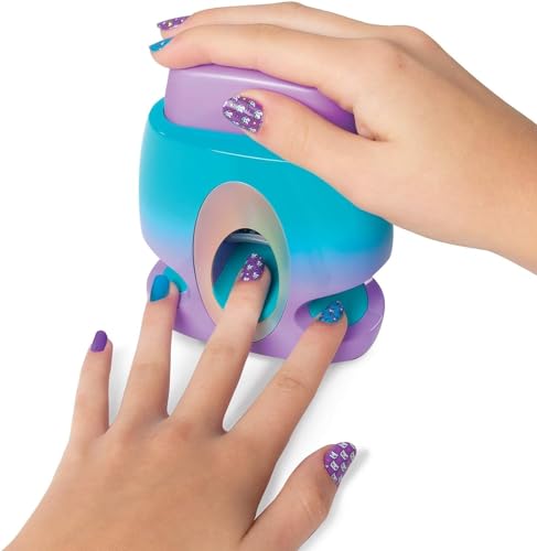 GO GLAM NAIL STAMPER | 1 POP + 2 PAINT + 3 PRESS = 5 Different Patterns | includes 125 high-quality nails - Image 3