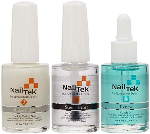 Nail Tek Repairs Damaged Nails kit.Intensive Therapy(.5OZ),Foundation(.5OZ)& Renew(.48OZ) - Image 6