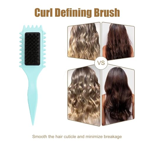 New Curly Hair Brush, Brush for Curly Hair, Curling Brush, Applicable Comb for Combing Curly Hair for Women and Men - Image 3