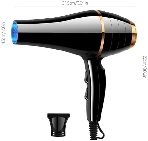 Fast Drying 𝐁𝐥𝐨𝐰𝐃𝐫𝐲𝐞𝐫 - Lightweight Electric 𝐇𝐚𝐢𝐫𝐝𝐫𝐲𝐞𝐫 - 𝐇𝐚𝐢𝐫𝐃𝐫𝐲𝐞𝐫 with Attachments - Constant Temperature Protection - Portable 𝐇𝐚𝐢𝐫𝐝𝐫𝐲𝐞𝐫 for - Image 3