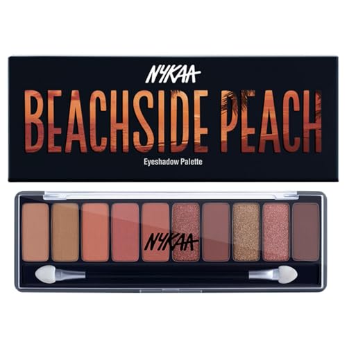 Cosmetics Eyes On Me 10-in-1 Eyeshadow Palette, Beachside Peach, 1 pc - Intense Pigment Eye Makeup - Long-Wearing Eye Shadow, Easy to Blend - Image 7