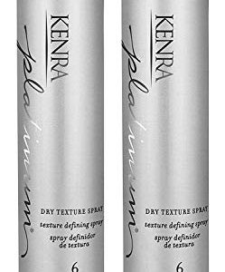 Kenra Platinum Dry Texture Spray 6 | Texture Defining Styler | Increases Texture & Fullness | Absorbs Oils & Impurities | Ultra-Lightweight, Non-Drying Formulation | All Hair Types