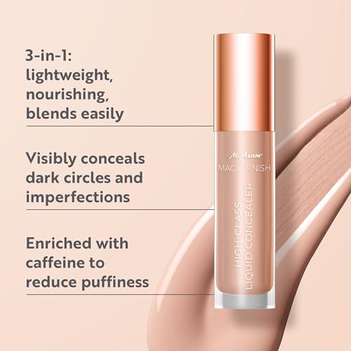 M. Asam Magic Finish Liquid Concealer Fair 0.13 Fl Oz Anti-Aging High Coverage - Image 2