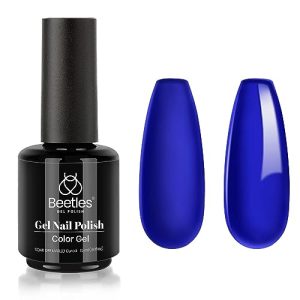 Beetles Gel Nail Polish Paulina Lapis Blue Color Translucent Soak Off Eucalyptus Green/Sage Green Color Gel Nail Polish 15ml