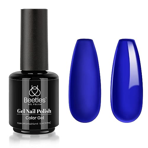 Beetles Gel Nail Polish Paulina Lapis Blue Color Translucent Soak Off Eucalyptus Green/Sage Green Color Gel Nail Polish 15ml