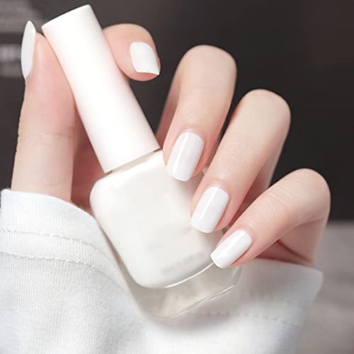 Fingernail Polish for Men Nail Polish Female Fashion Nail Polish Decoration Water Based Nail Polish No Bake Lasting Peelable Transparent 10ml Hair Glitter Gel - Image 3