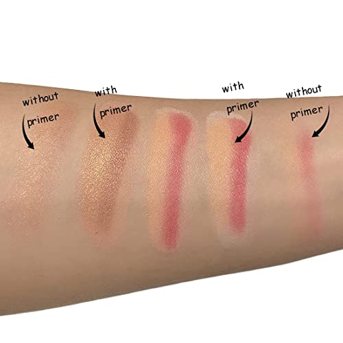 Long Lasting Waterproof Eyeshadow Primer Cream Concealer 0.40 fl oz Shade 01 Ivory - Image 2