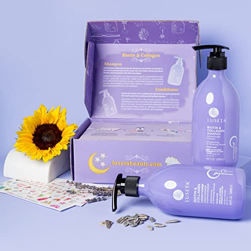 Luseta Biotin Shampoo and Conditioner and Travel Kit for Hair Growth,Hair Thickening Treatment for Men and Women - Image 3