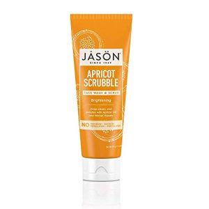 Gentle Apricot Face Wash Scrub 4 Oz Brightening Exfoliating Cleanser