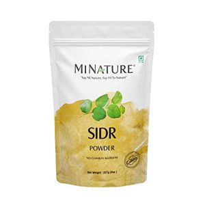 Sidr Powder by mi nature | 227g (8oz) (0.5 lb) | Sidr leaves Powder for hair | Natural Hair conditioner | Natural source of mucilages and saponins | Natural hair cleanser